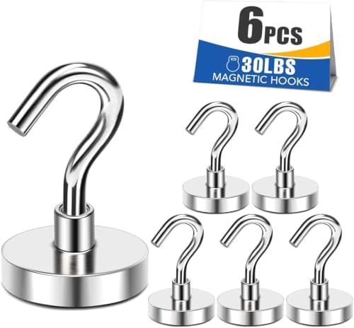 MIKEDE N52 Magnetic Hooks Strong Neodymium Magnet Hook by MIKEDE