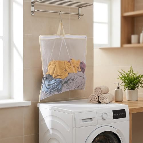 2 Pcs Mesh Laundry Bags for Washing Machine, Wash Bag for Clothes - Image 4