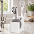 Spacewiser Silicone Sink Caddy – Sponge Dish Brush Holder by Spacewiser
