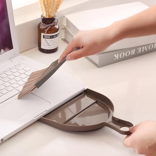 Mini Broom and Dustpan Set Hand Broom - Image 2