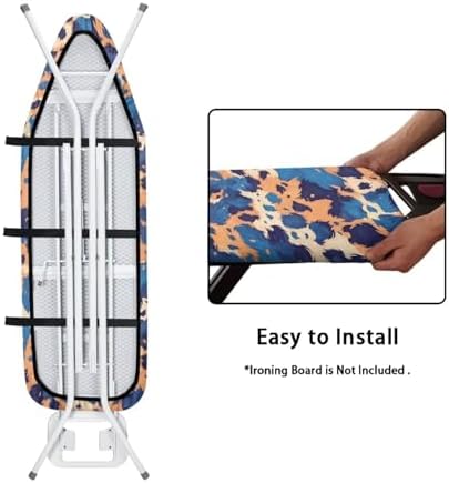 Abstract Leopard Texture Ironing Board Cover Protective Sleeve - Image 4
