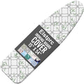 Grey Ironing Board Cover and Pad 15x54 Inch, 100% Cotton Surface Heavy Duty by Unknown