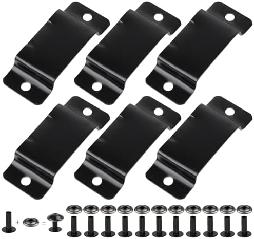 6 Pcs Tape Measure Holder Clip Measuring Tape Holder Metal Measuring Tape Belt by salbsever