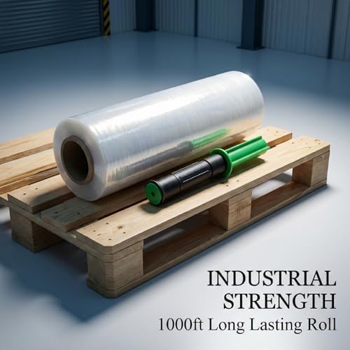 Stretch Film Wrap for Moving, 1 Pack 15 Inch x 1000ft 70 Gauge Clear - Image 7