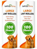 Large Lint Roller Refills, 9.44-Inch Wide, 200 Sheets by Beitophomepet%60sfamily