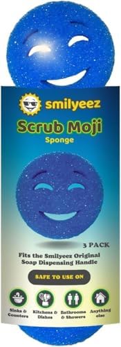 The Original Scrub Moji Scrubbing Sponge by Smilyeez by Smilyeez