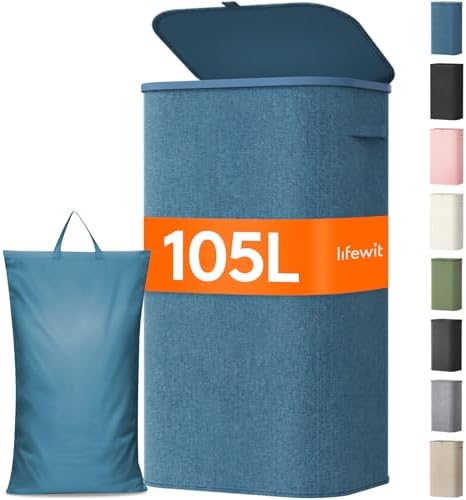 Lifewit 105L Large Laundry Basket by Lifewit