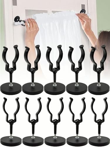 Universal Magnetic Curtain Holders, Anti-Slip Magnet Mount Quick Release by FYWZ