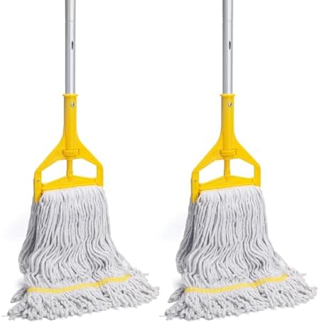 KeFanta Commercial Mop Heavy Duty Industrial Wet Mops, String Cotton Mop | by KeFanta