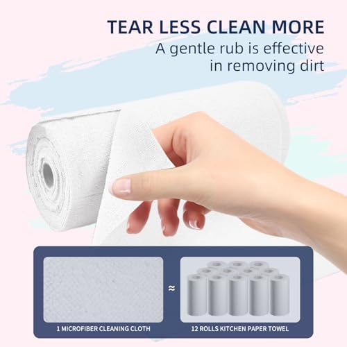 & PLUSH Microfiber Cleaning Cloth Roll - Image 7