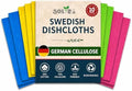 10 Pcs Multicolor Swedish Dishcloths by Solvra