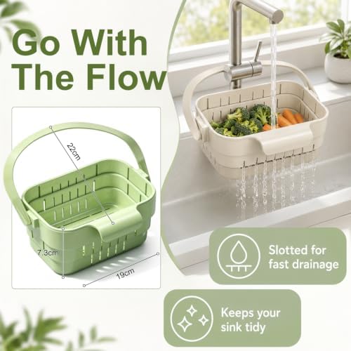 Foldable Hanging Sink Drain Basket Food Strainer 2026 Upgrade - Image 7
