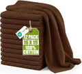 Utopia Towels Ribbed Kitchen Bar Mops, 12 Pack, 16x19 in by Unknown