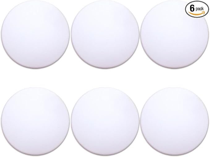Door Stoppers Wall Potector for Door Knob Silicone Door 2" 6PCS | Silicone by Unknown
