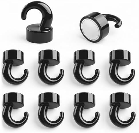 Mini Magnetic Hooks, Space-Saver by NogmeTaa