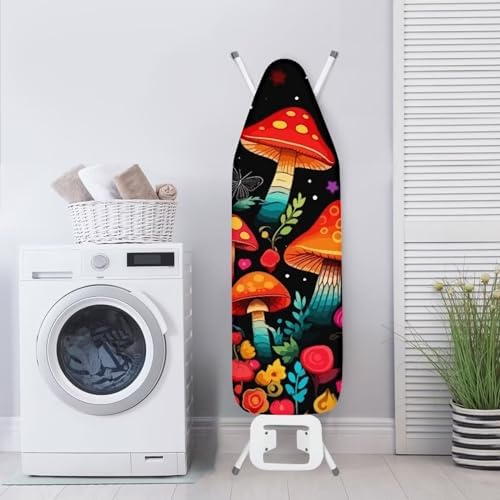 GLENLCWE Red Mushroom Ironing Board Cover - Image 3