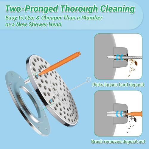 MAPVOLUT 70-in-1 Shower Head Cleaner Kit - Image 4
