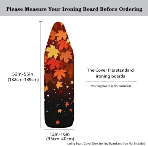 Flashideas Maple Leaves Thanksgiving Ironing Board Cover - Image 5