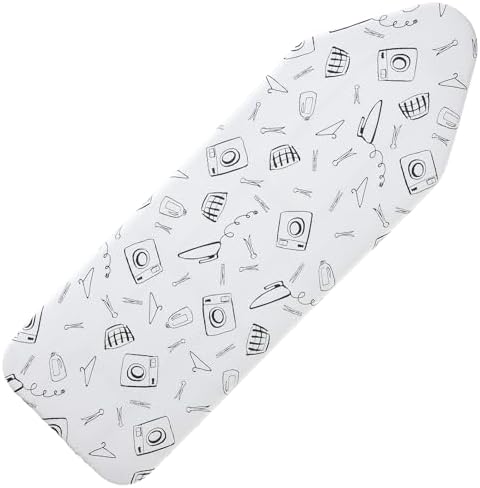 Seiritex Extra Wide Ironing Board Cover and Pad 18 x 54 inch Heat Reflective by SEIRITEX