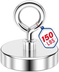1.42 Inch Neodymium Fishing Magnet, 150 LB Strong Magnet Fishing by Unknown