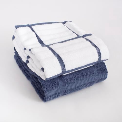 All-Clad Solid & Coordinate Kitchen Towels: Highly Absorbent, Super Soft Long - Image 2