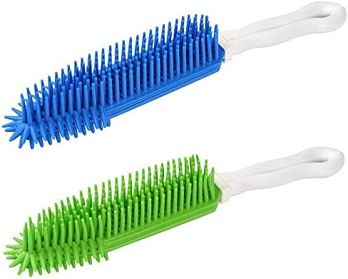 LandHope 2 Pack Pet Hair Removal Tool Pet Hair Remover Rubber Cat Hair Remover by LandHope