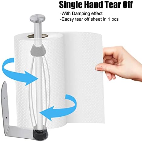 2 Pack Paper Towel Holder, Easy Tear - Image 4