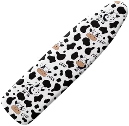 Flashideas Cow Print Ironing Board Cover and Pad- 52" x 13" Iron Board Cover by Flashideas