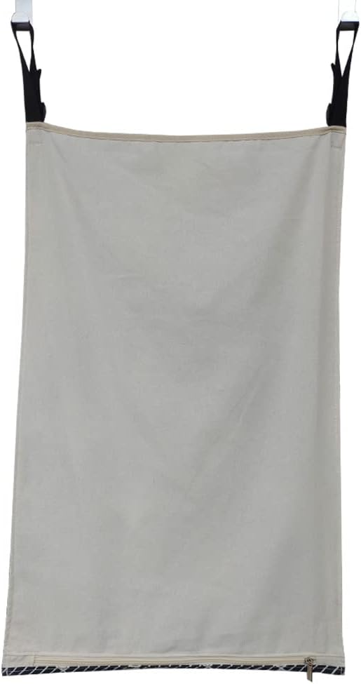 Adjustable Space Saving Over the Door Hanging Laundry Hamper Bag - Image 2