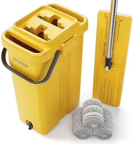 JOYMOOP Industrial Mop and Bucket Set, 17.7-inch Dust Mops by JOYMOOP