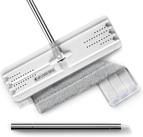 JOYMOOP Flat Mop System, Microfiber Mop by JOYMOOP