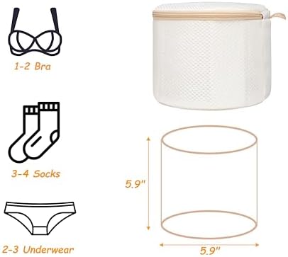 Bra Washing Bag for Delicates, Shape-Retaining, 2 Pack Lingerie Laundry Bag - Image 4