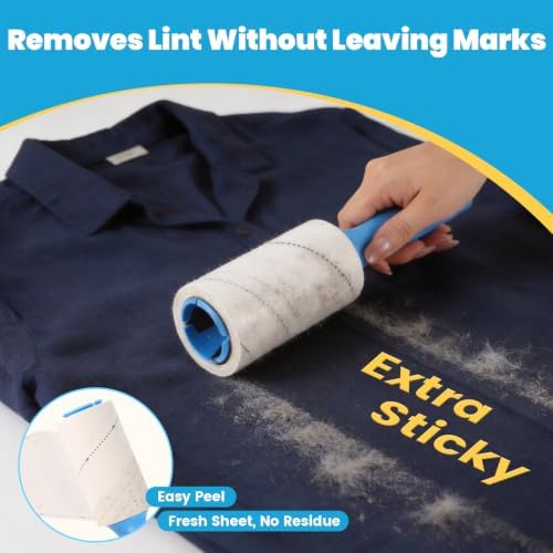 1260 Sheets Extra Sticky Lint Roller - Image 3
