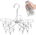 Foldable Clothes Drying Rack Stainless Steel Clothes Drying Hanger by Estoder