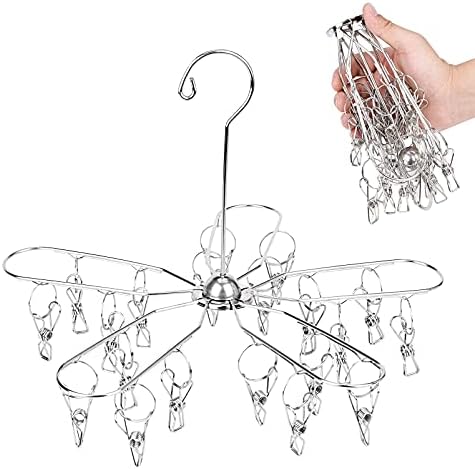 Foldable Clothes Drying Rack Stainless Steel Clothes Drying Hanger by Estoder