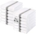 Homaxy 100% Ring Spun Cotton Kitchen Towels 12 Pack by Homaxy