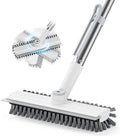 AIR U+ Floor Scrub Brush with Long Handle, 4 in 1 Floor Scrubber & Squeegee by AIRU