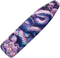 Snake Print Ironing Board Cover, Soft Stretch Polyester Pink Cherry Blossom by Daulesho