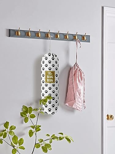 Grocery Bags Holder Organizer For Shopping Bags, Wall Mount Plastic Bags - Image 5