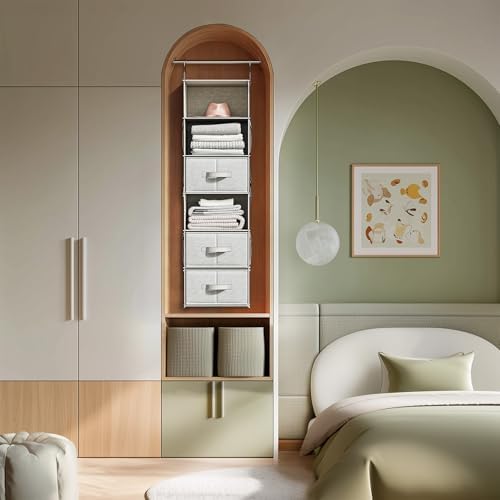 6-Shelf Hanging Closet Organizer - Image 2