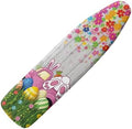 Bunny Ironing Board Cover Easter Standard Size Wood Print Ironing Board Dust by KUIFORTI
