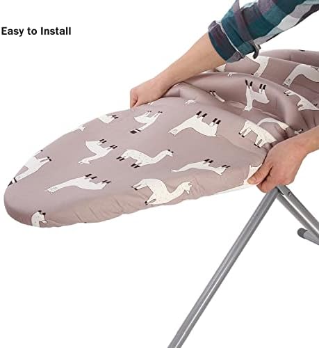 Ironing Board Cover and Pad Standard Size 15" x 54", 3 Pairs of Hook and Loop - Image 5