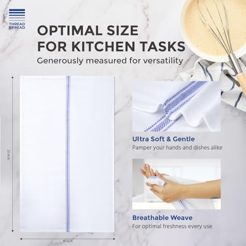 THREAD SPREAD Premium Kitchen Towels Set - Image 4