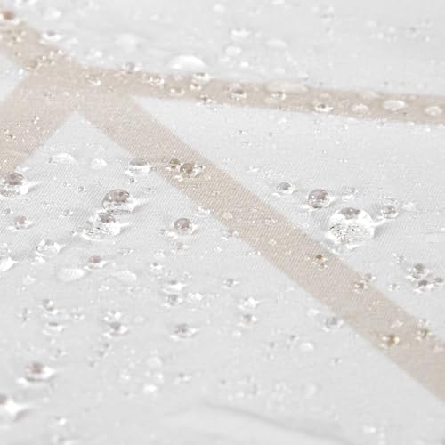 Amazon Basics Bathroom Shower Curtain, Water Resistant Fabric - Image 3
