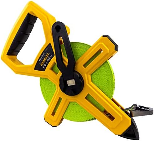 Komelon 6611IM Feet/Inches and Metric Fiber Tape Reel - Image 4