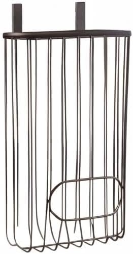 Spectrum Ashley Over Cabinet Door Grocery Bag Holder Hanging Bag Dispenser - Image 6