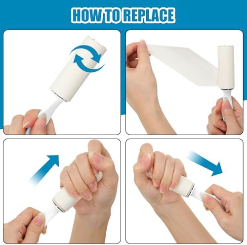 Hushee 50 Pack Mini Lint Rollers - Image 4