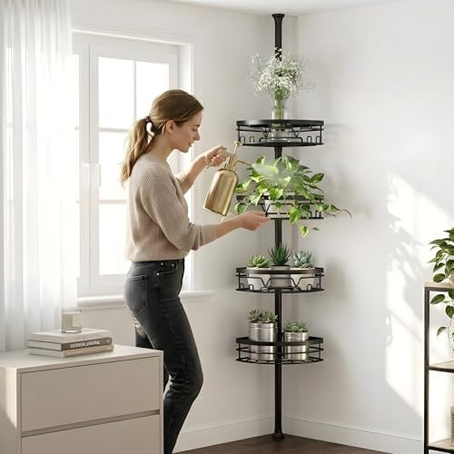 DAOYA Tension Pole Shower Caddy - Image 5