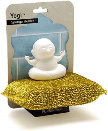 PELEG DESIGN Yogi Sponge Holder, Cute Plastic Sponge Holder - Image 4