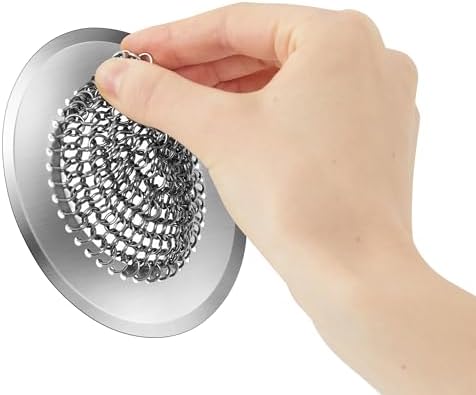 2 Pack Chainlink Kitchen Sink Drain Strainer 4.4 Inch - Image 6